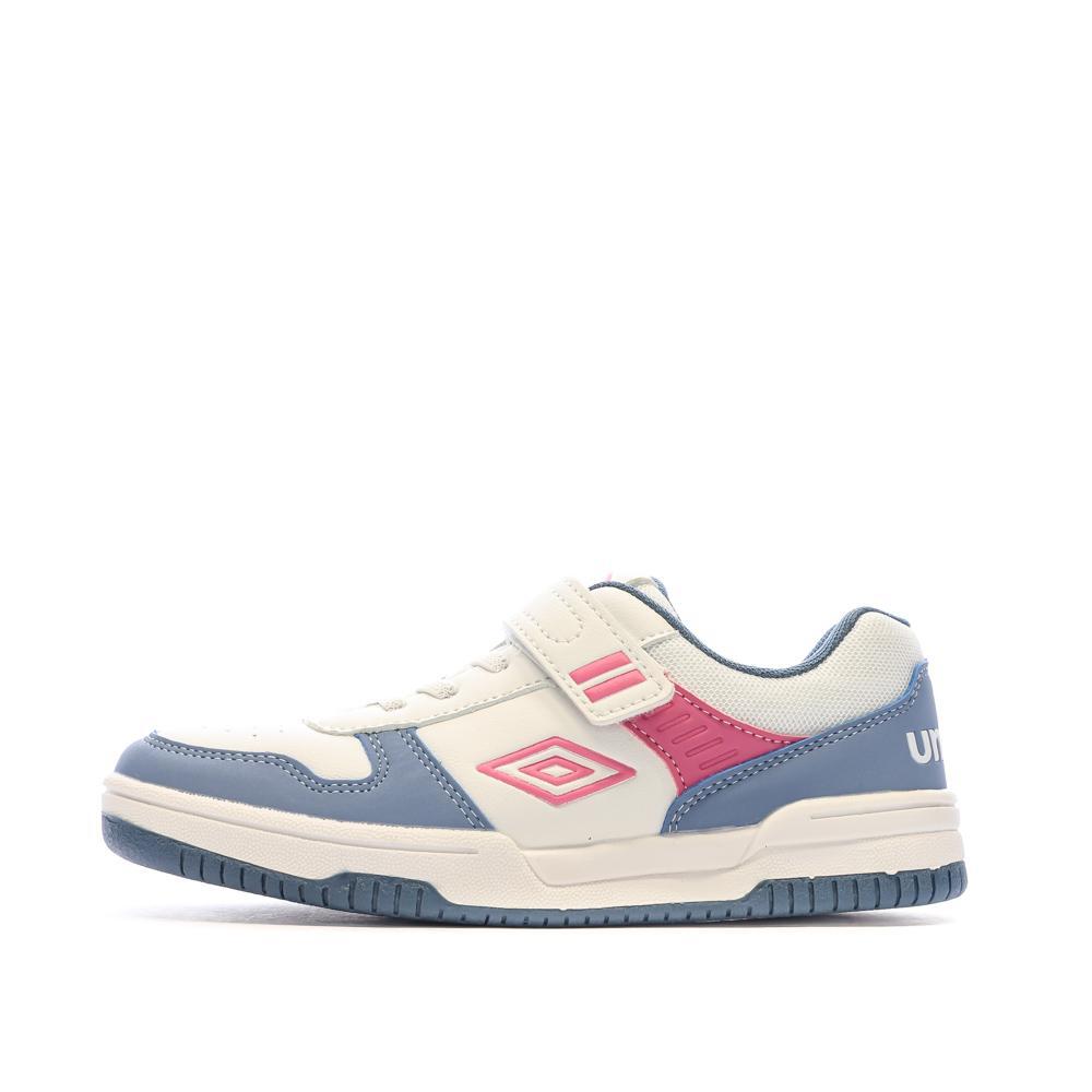 Umbro - Baskets Blanches/bleu/rose Fille Umbro Ovida - Baskets - Blanc - 33 - Decathlon