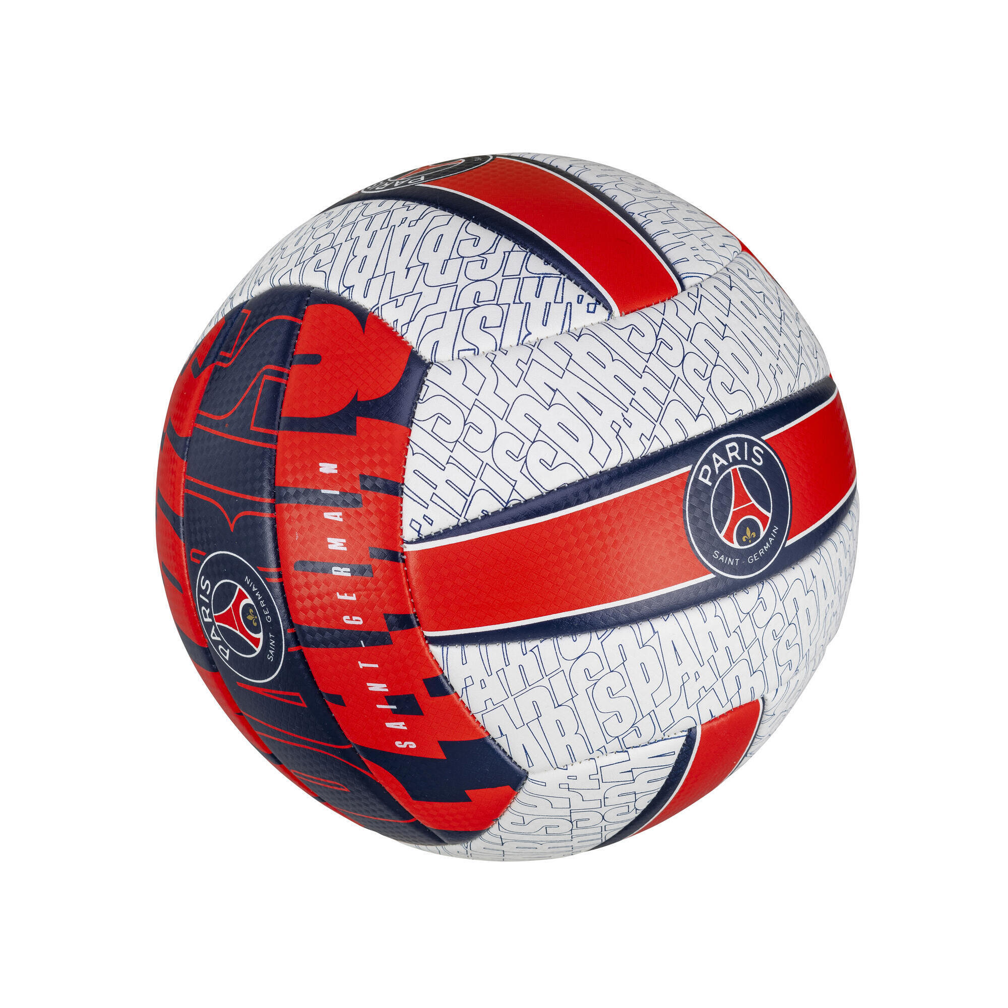 Paris Saint Germain - Ballon De Foot Volley Psg - Collection Officielle Paris Saint Germain - Taille 4 - Ballon De Volley - Bleu - Decathlon