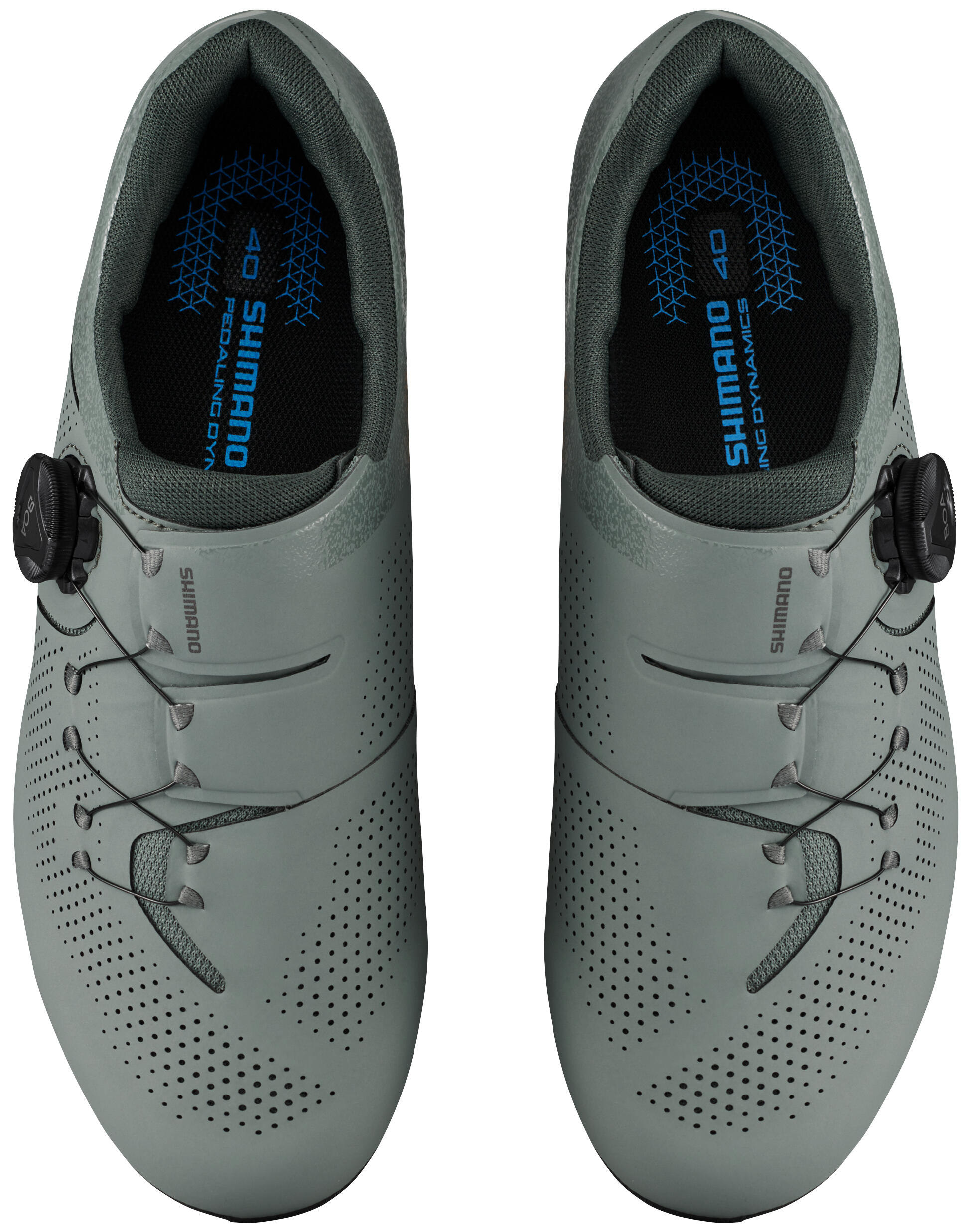 Racefiets - Fietsschoenen RC302W, saliegroen 4/7