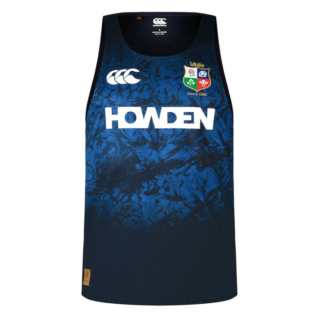 CANTERBURY British & Irish Lions Trainingshemd 2025 Marine