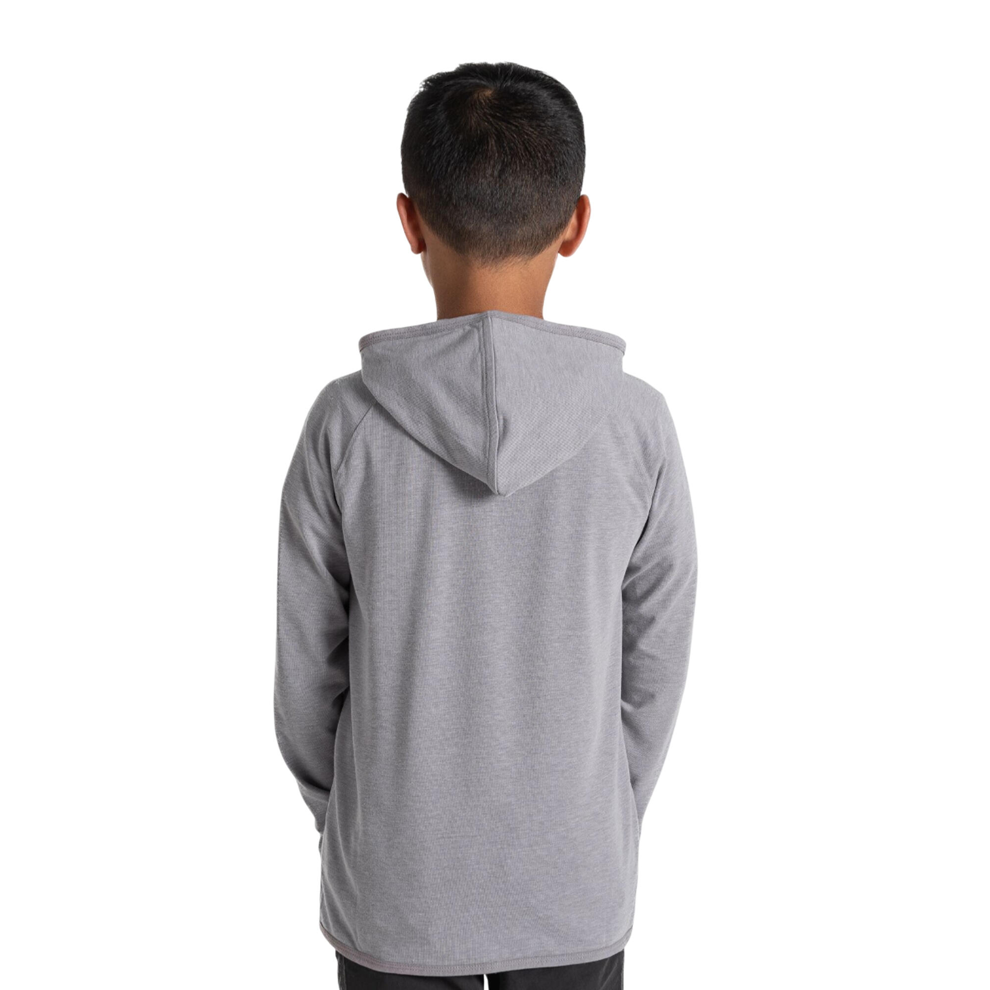 Veste À Capuche FREY Enfant (Gris Clair Chiné) 2/4