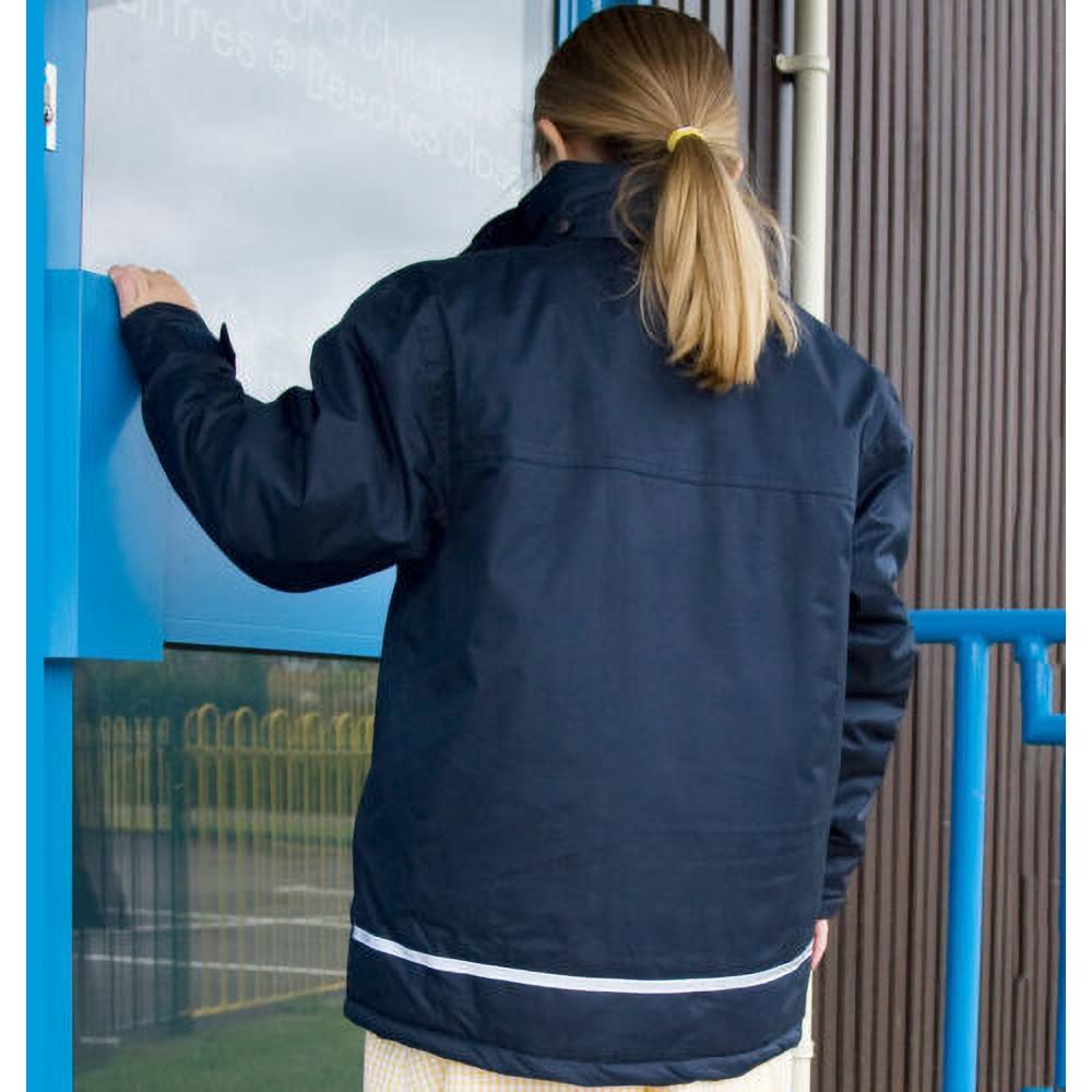 Core Parka Imperméable Enfant Unisexe (Bleu Marine) 3/4