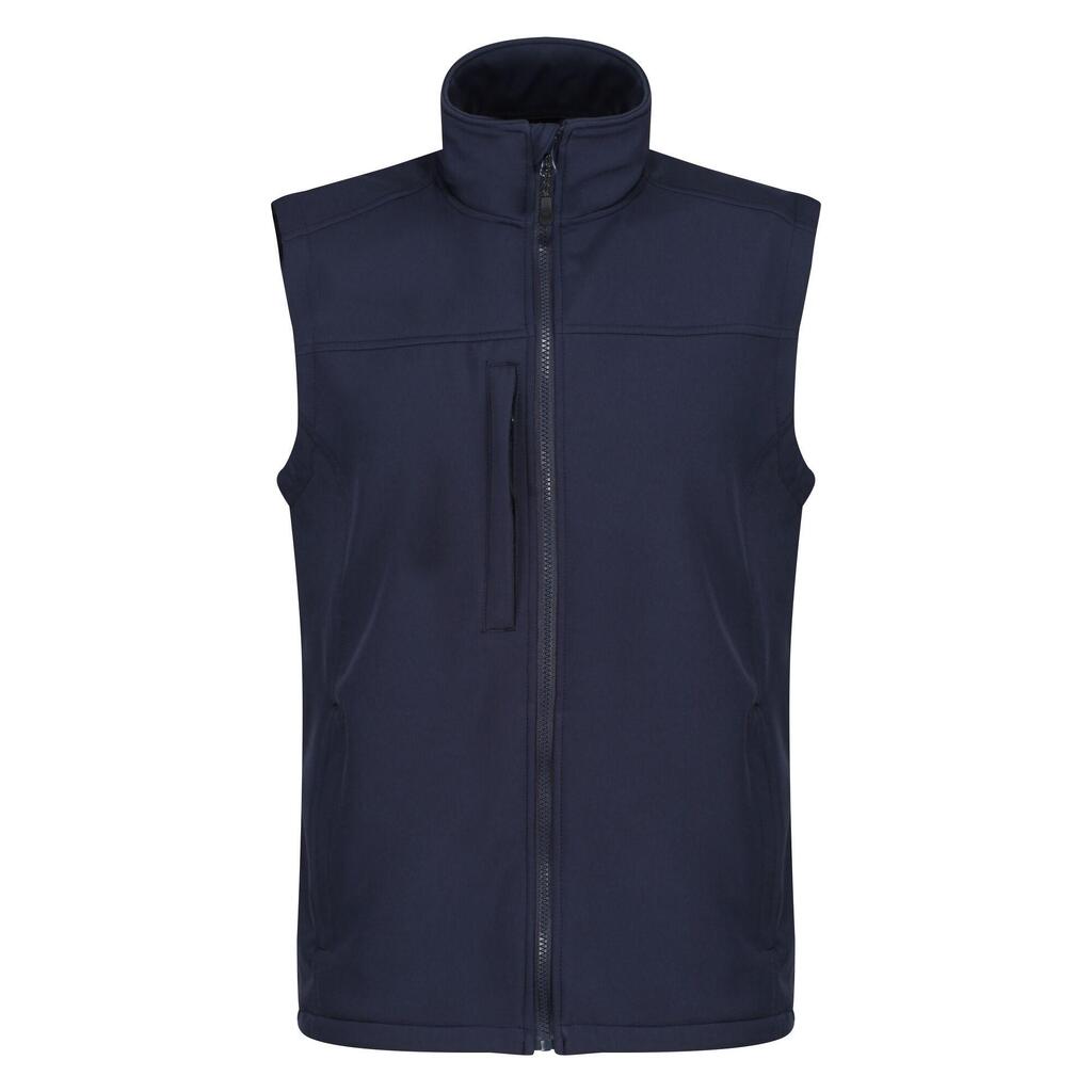 Mens Flux Softshell Body Warmer (Navy/Navy)
