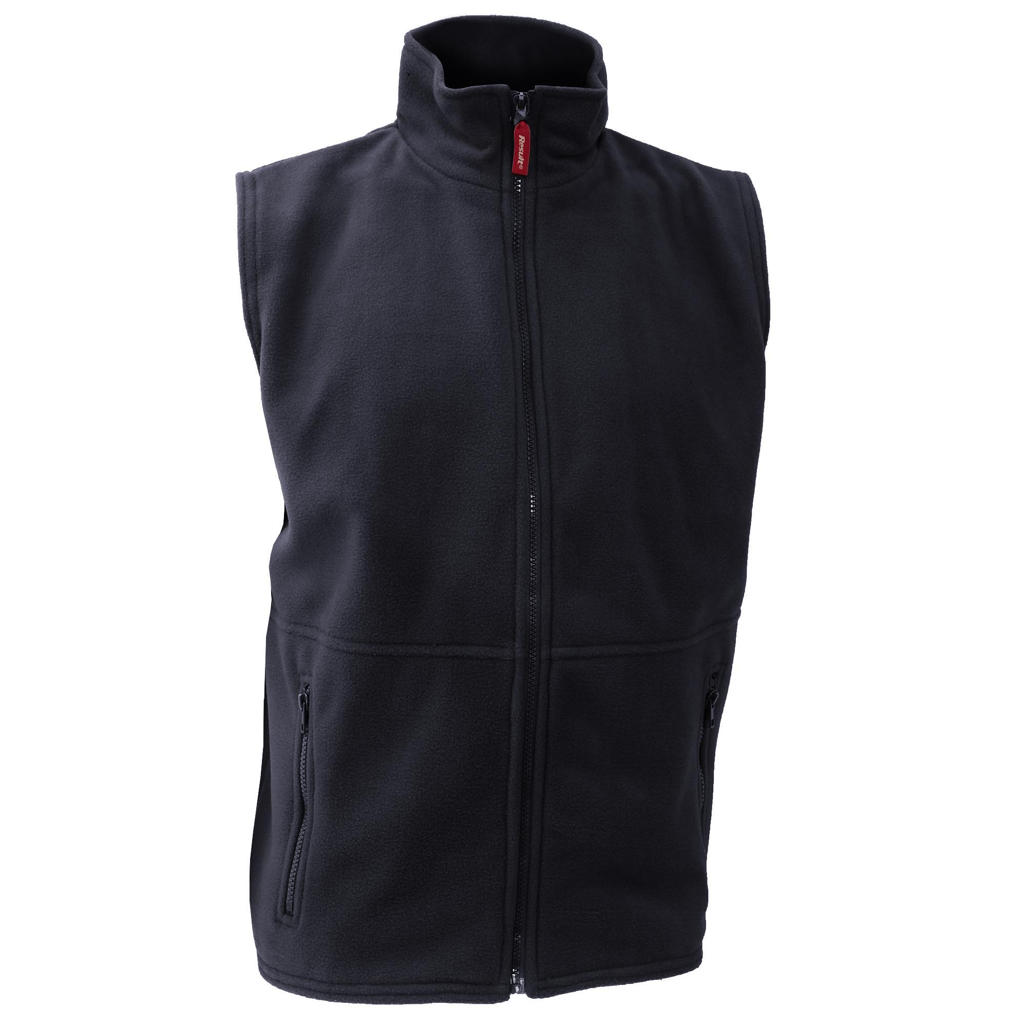 Core Gilet Polaire Antiboulochage Homme (Bleu Marine) 2/3