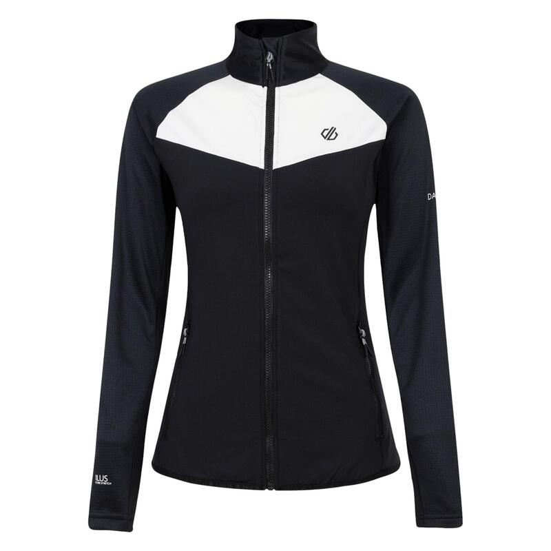 "Elation III" Midlayer für Damen Schwarz/Blanc De Blanc