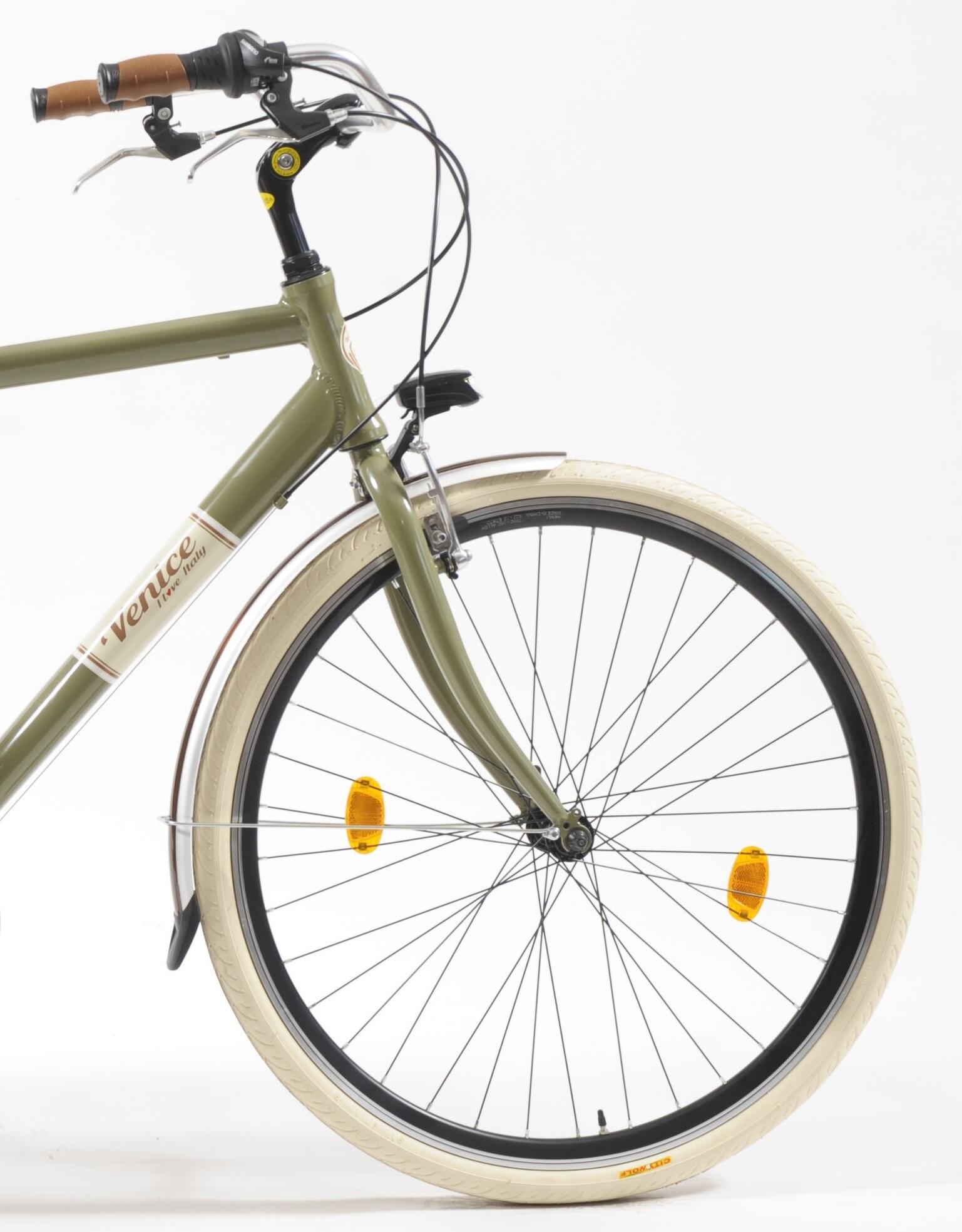 Stadsfiets 28 inch 605 Aluminium Man Groen 3/5