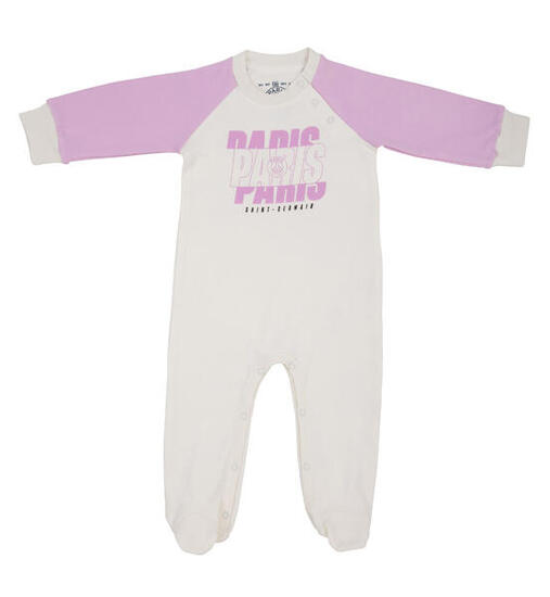 Grenouillère bébé fille PSG - Collection officielle PARIS SAINT GERMAIN