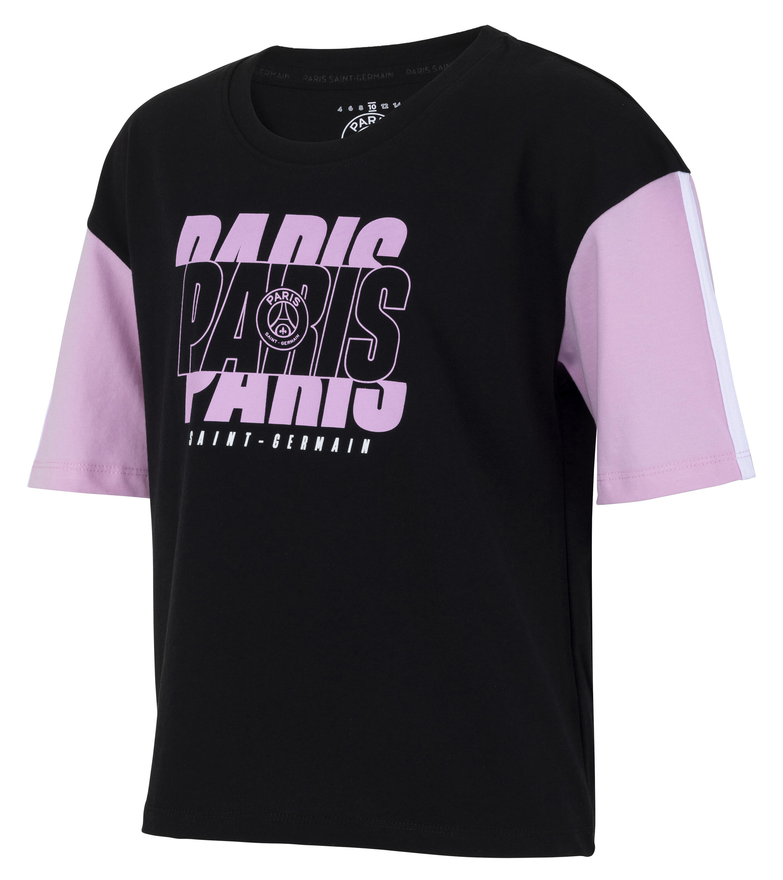 T-shirt fille PSG - Collection officielle PARIS SAINT GERMAIN 1/2