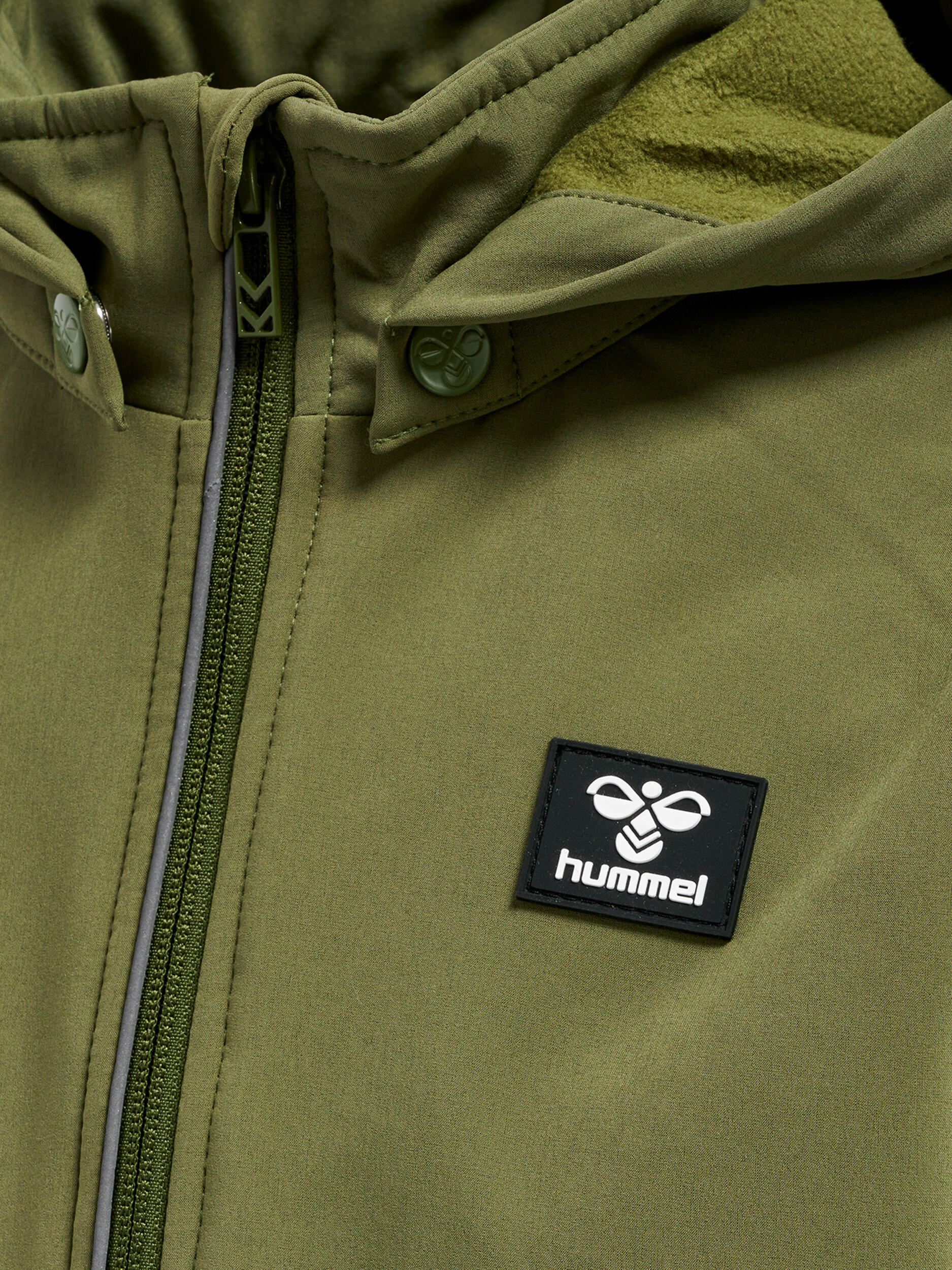 Casaco com capuz à prova de água para crianças Hummel Mars Softshell 3/5