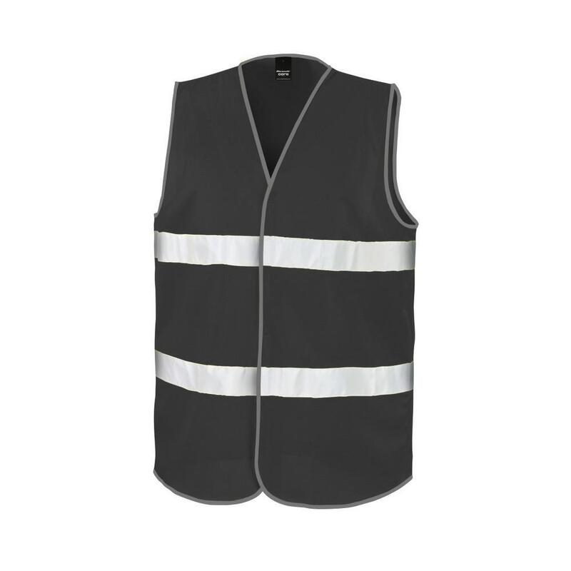 SAFEGUARD By Gilet Haute Visibilité ENHANCE Adulte (Noir)