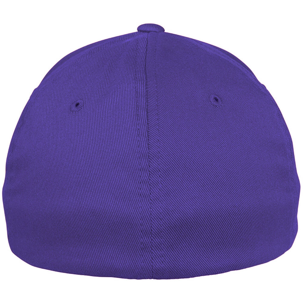 Unisex Wooly Combed Cap (Purple) 2/3