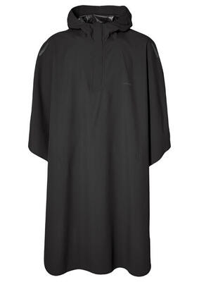 Regenponcho hoga. zwart