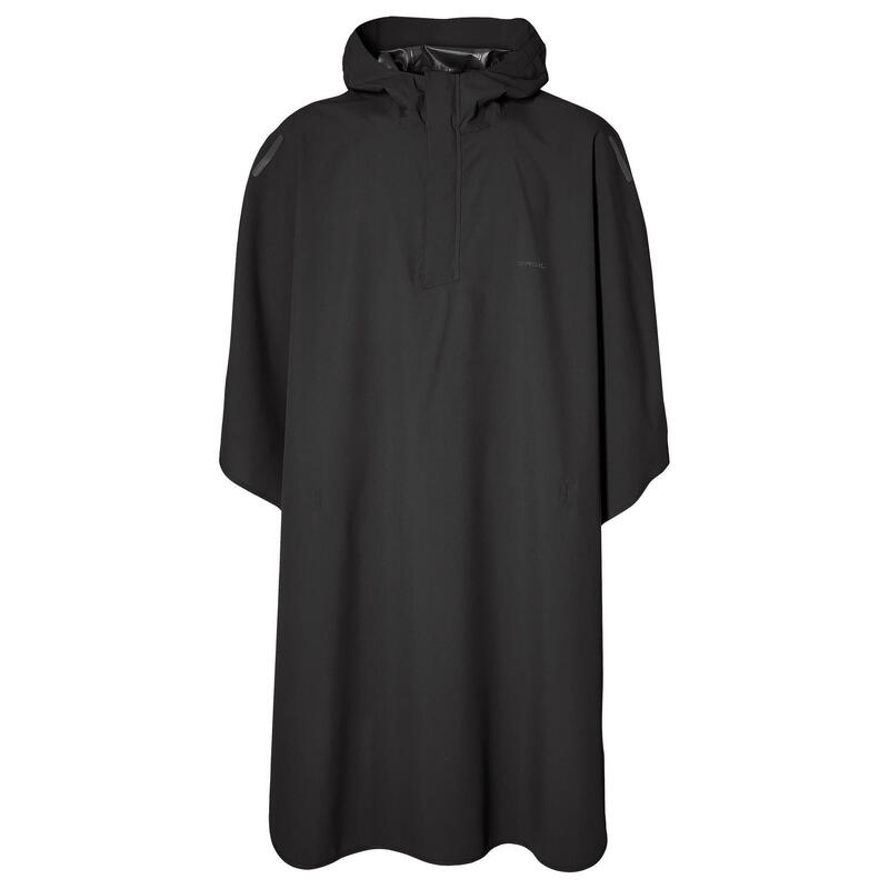 Poncho de pluie pour vélo Hoga, noir