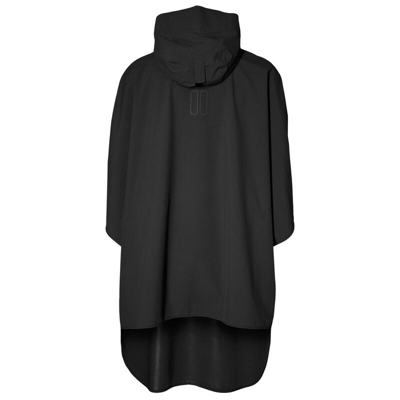Poncho de pluie pour vélo Hoga, noir