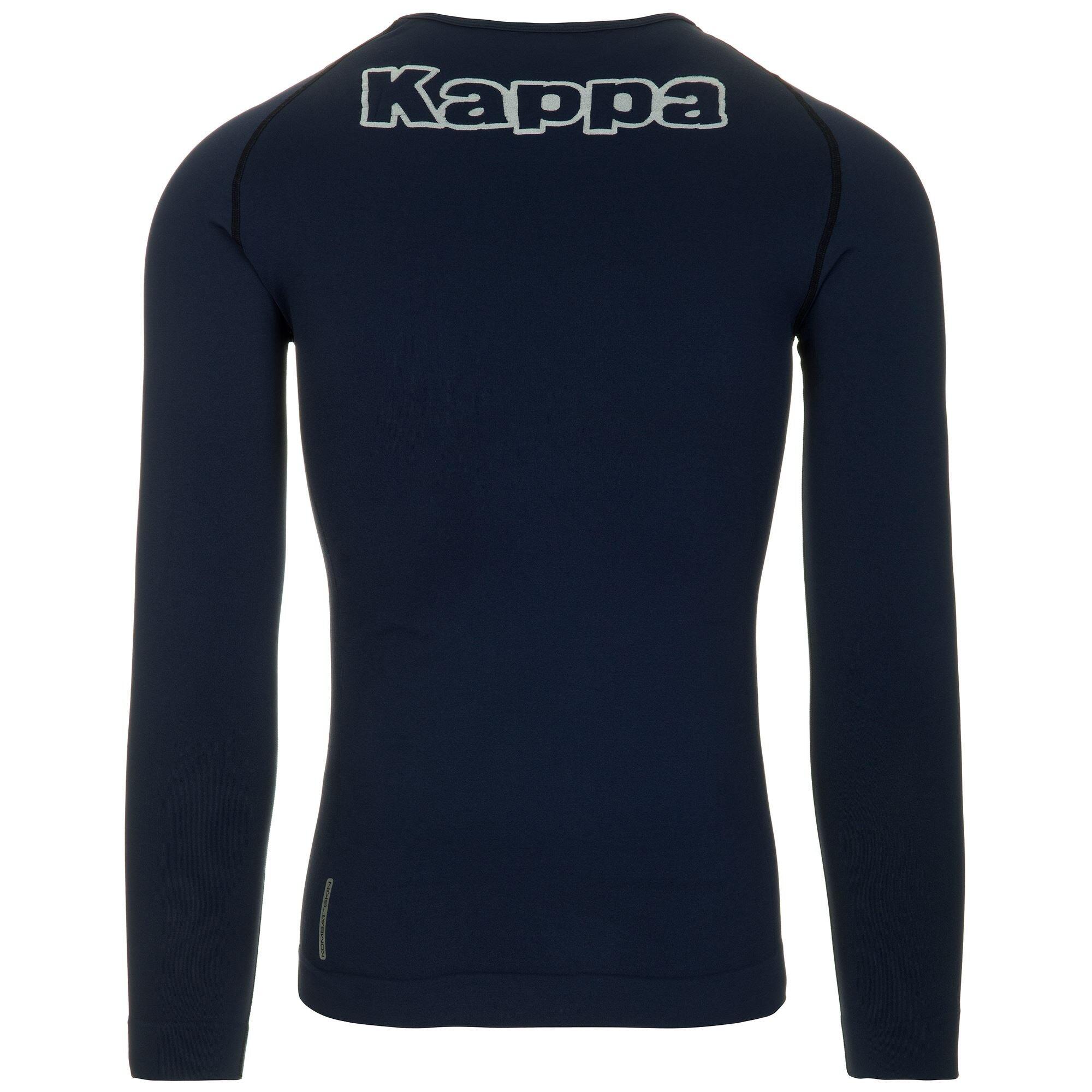 T-shirt da uomo in poliammide blu da calcio 2/4