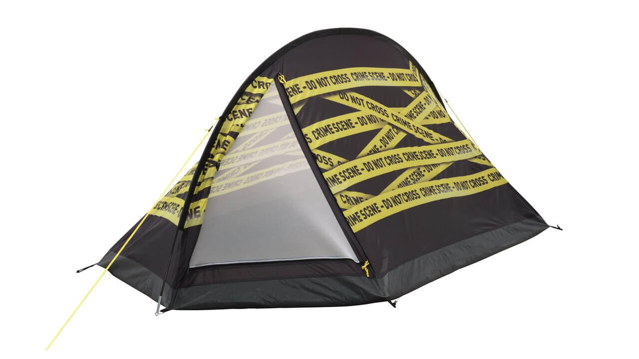 Lichtgewicht Easy Camp Image Crime Scene Tent voor Festivals 2/5