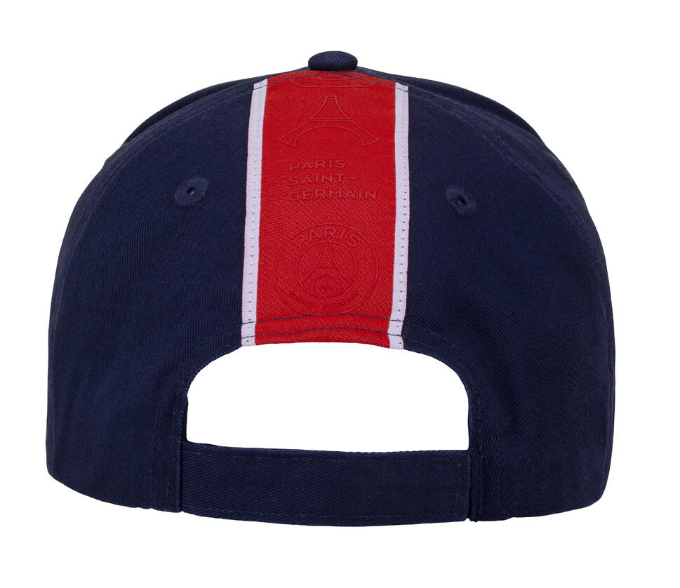 Czapka z daszkiem męska Paris Saint Germain granatowa