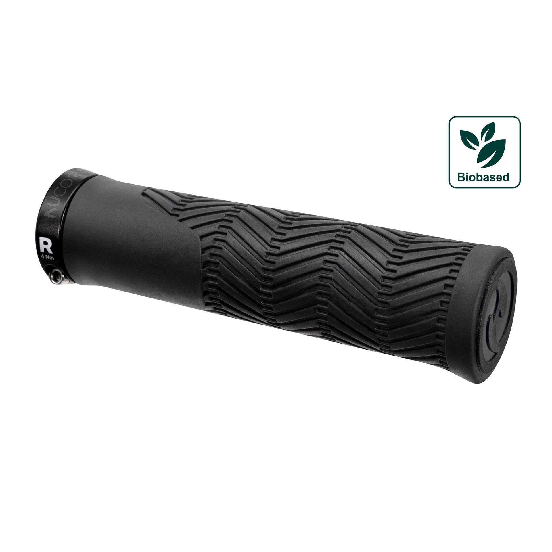 HERRMANS Nucore Trail Wave punhos 130 mm (par), preto 4/5