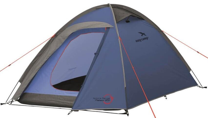 EASY CAMP Easy Camp Meteor 200 Tent Blauw - Ideaal voor Avontuurlijke Reizen