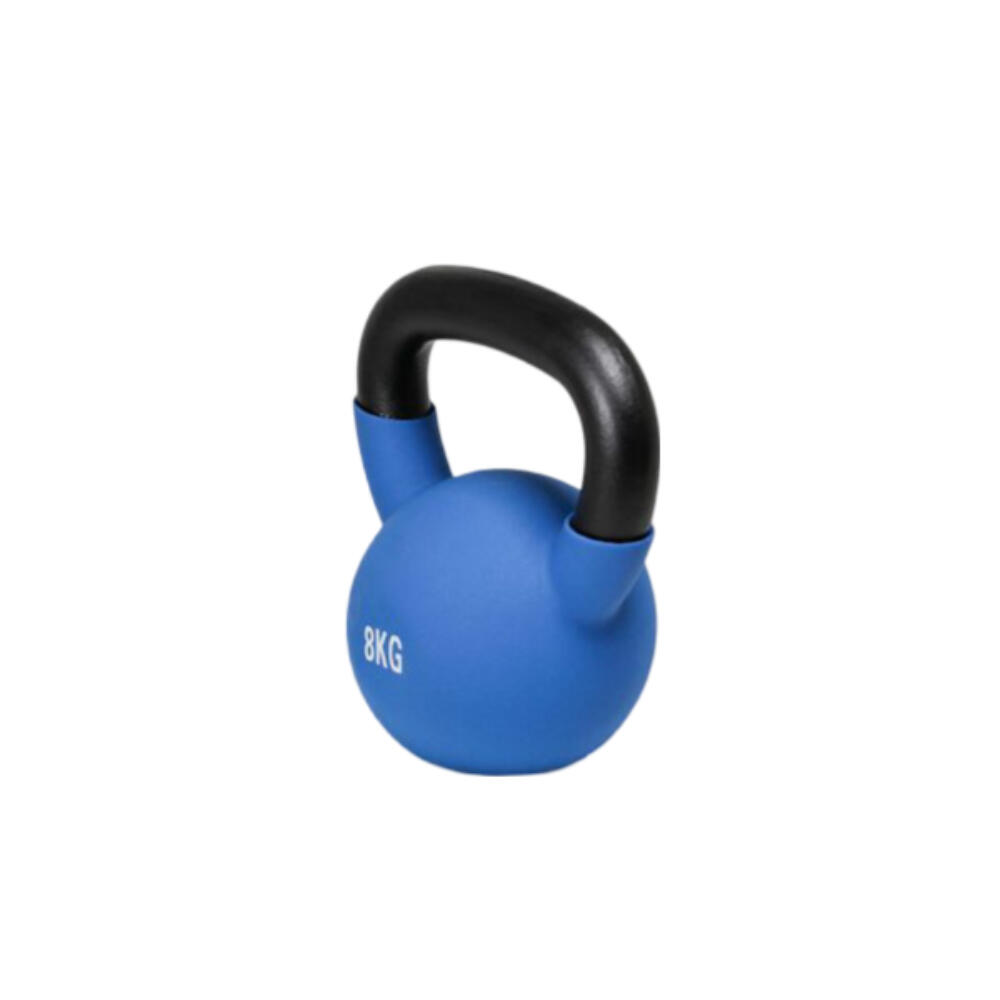 Kettlebell Pesa Rusa con Recubrimiento de Vinilo 8 kg Fitness Musculación 2/3