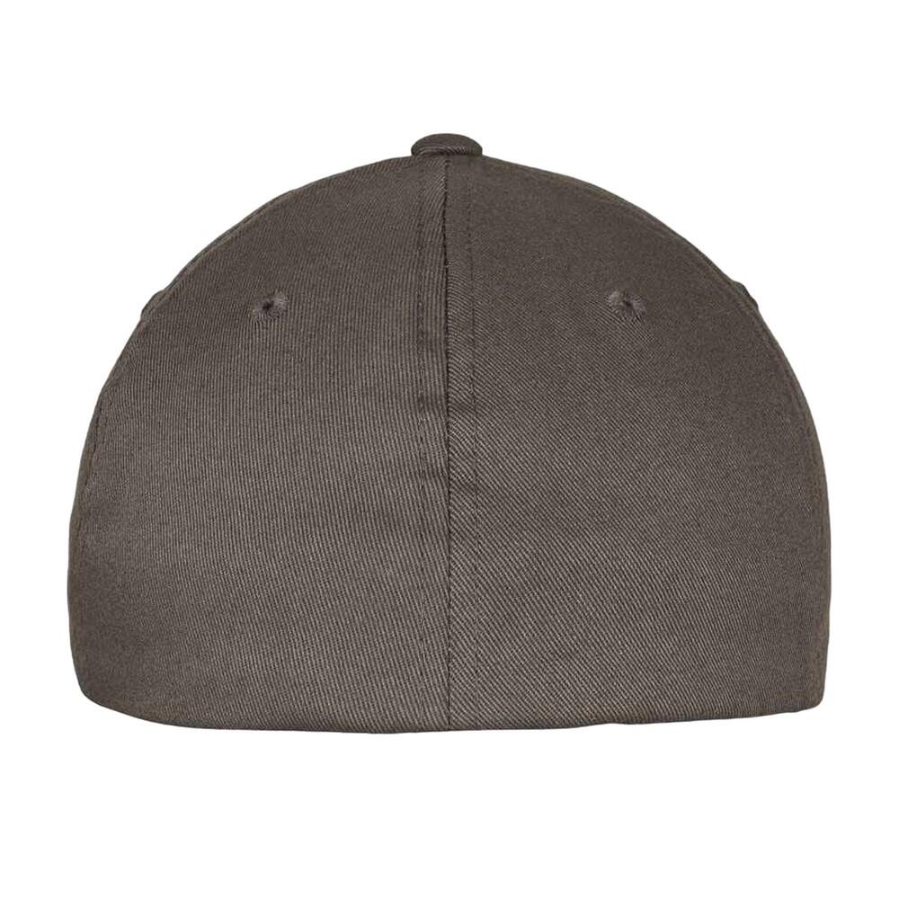 Unisex Wooly Combed Cap (Dark Grey/Dark Grey) 2/2