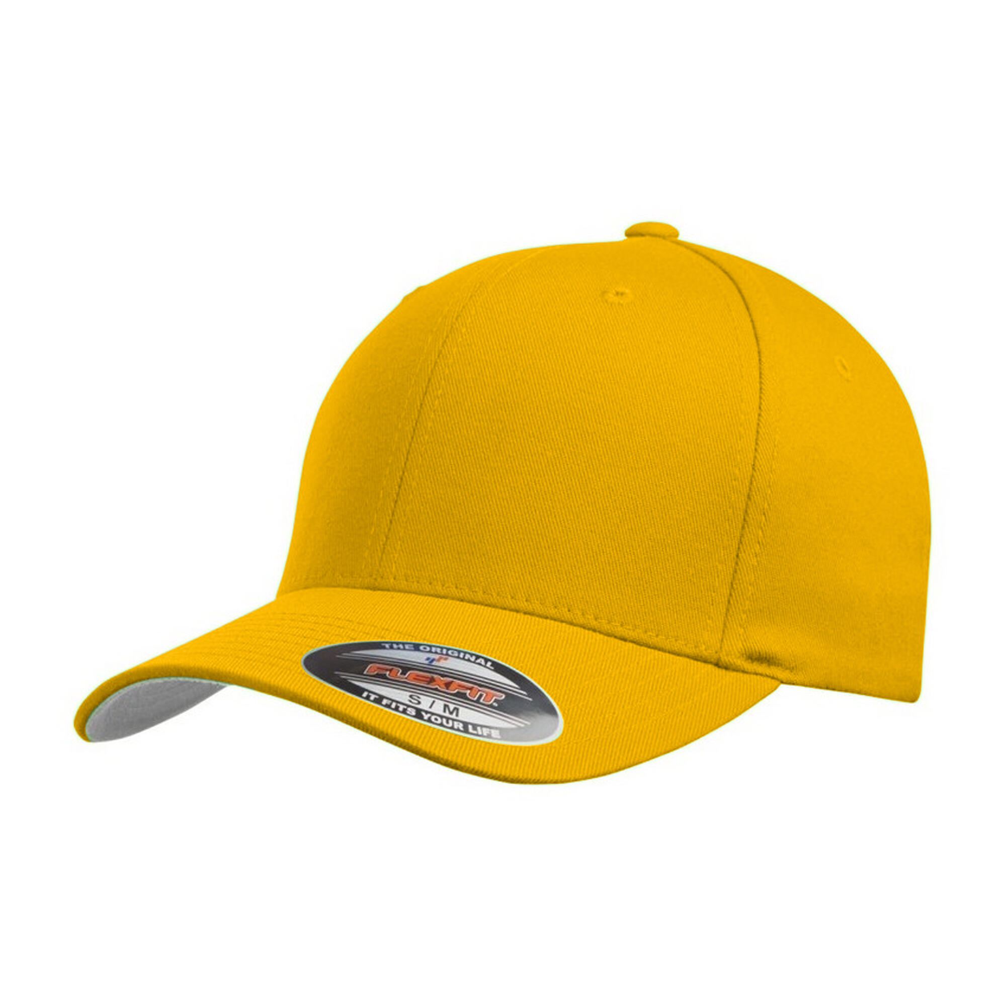 FLEXFIT Unisex Wooly Combed Cap (Gold)