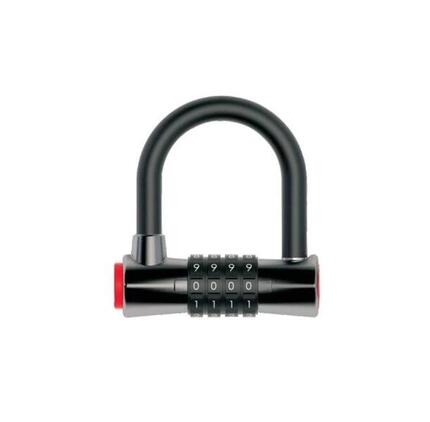 Fahrradschlosshalterung Zahlenschloss Schwarz 97 x 104 mm