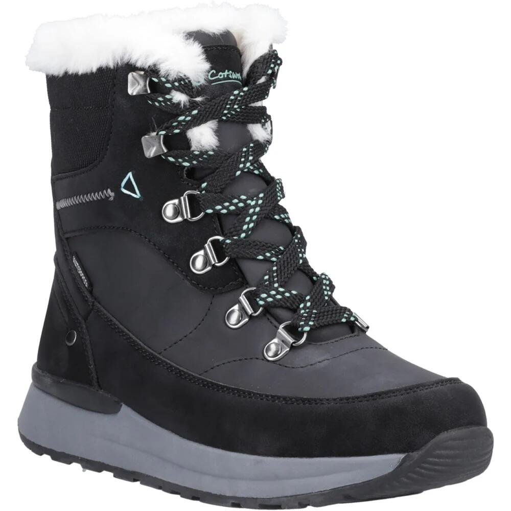 COTSWOLD Womens/Ladies Sheephouse Hiking Boots (Black)
