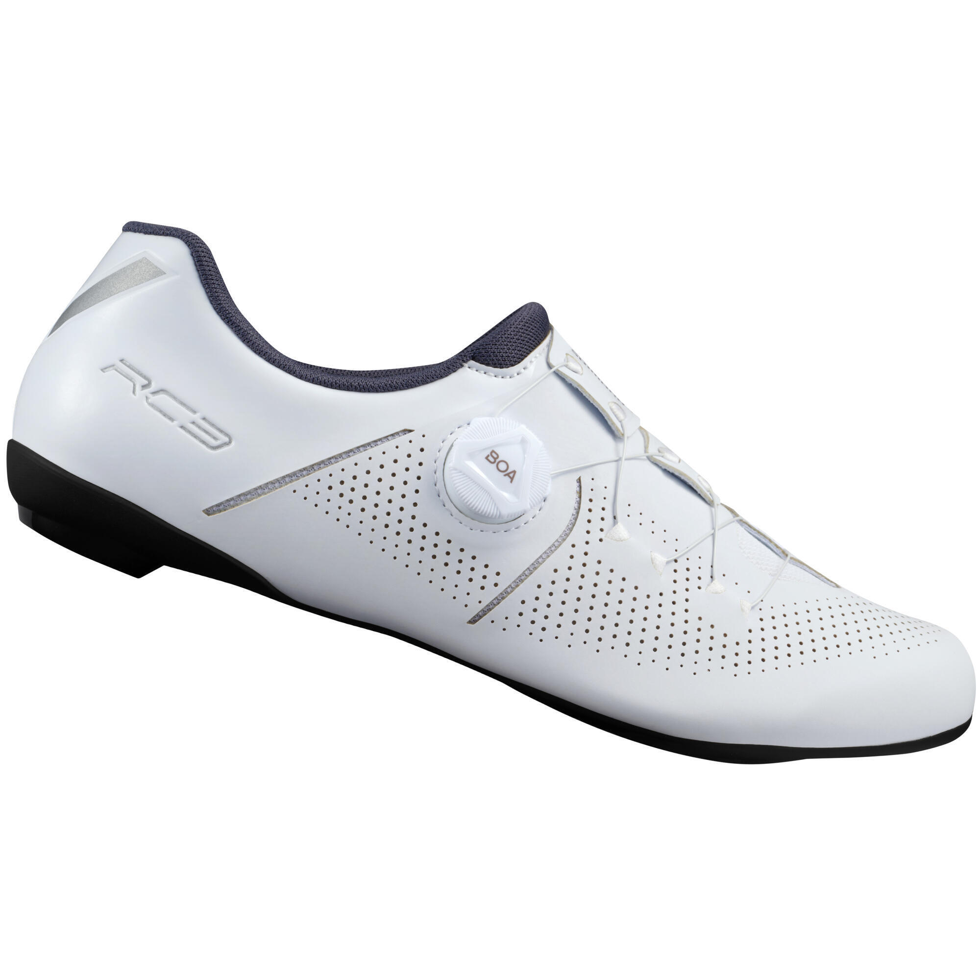 Shimano - Vélo De Course - Chaussures De Vélo Rc302, Blanc - Chaussures De Vélo - Blanc - 44 L - Decathlon
