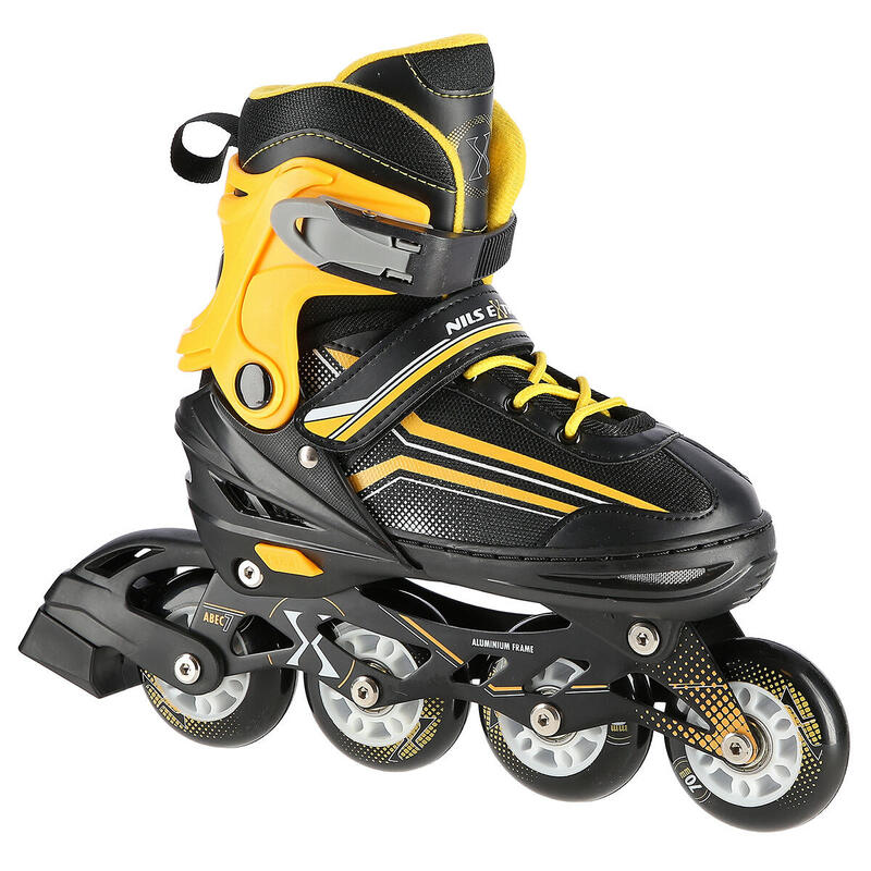 Inline skates met verwisselbare ijshockeyskid Nils Extreme NH18190 2-in-1