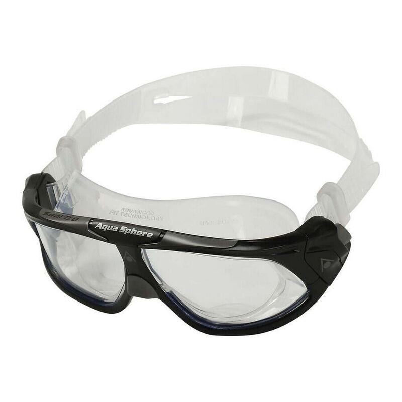 Lunettes De Natation SEAL Adulte (Noir / Gris)