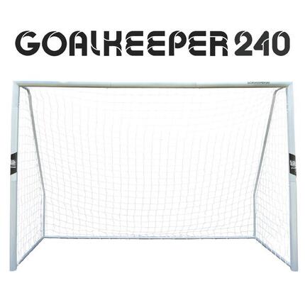 But de football XXL - Gardien pour le jardin en métal, 3,0 m