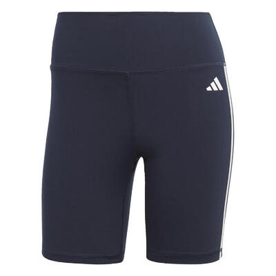 Training essentials 3-stripes high-waisted korte legging