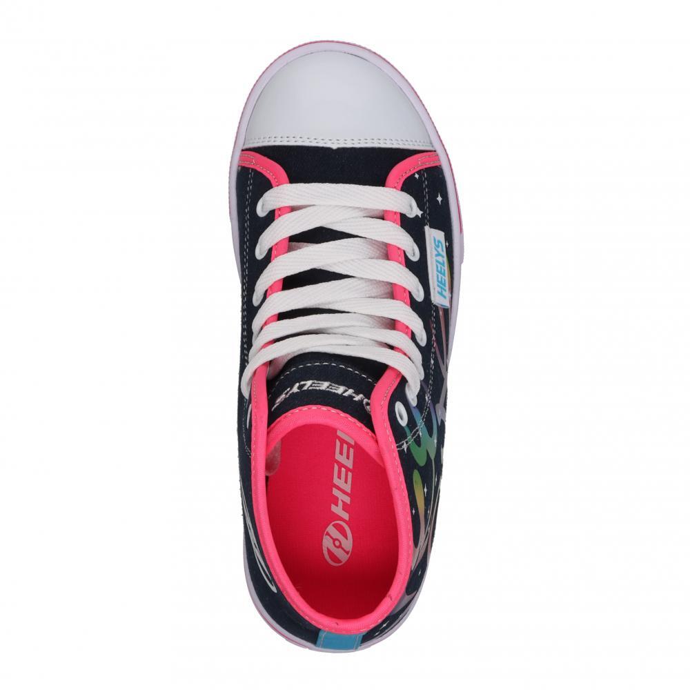 Veloz Denim/Rainbow Kids Heely Shoe 6/6