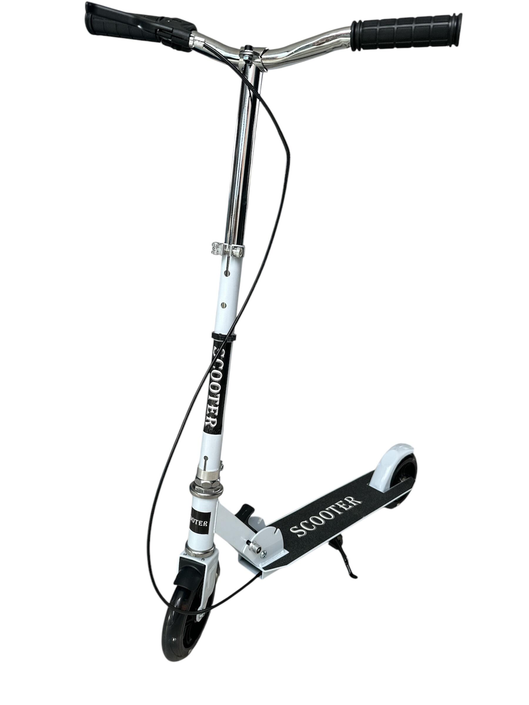 PRO SPORT LIGHTS Stunt Scooter Kinder faltbar - Schritt Weiß - Bis zu 80 Kg