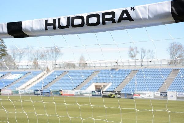 Bramka piłkarska przenośna Hudora Stadion 3x2 m stalowa