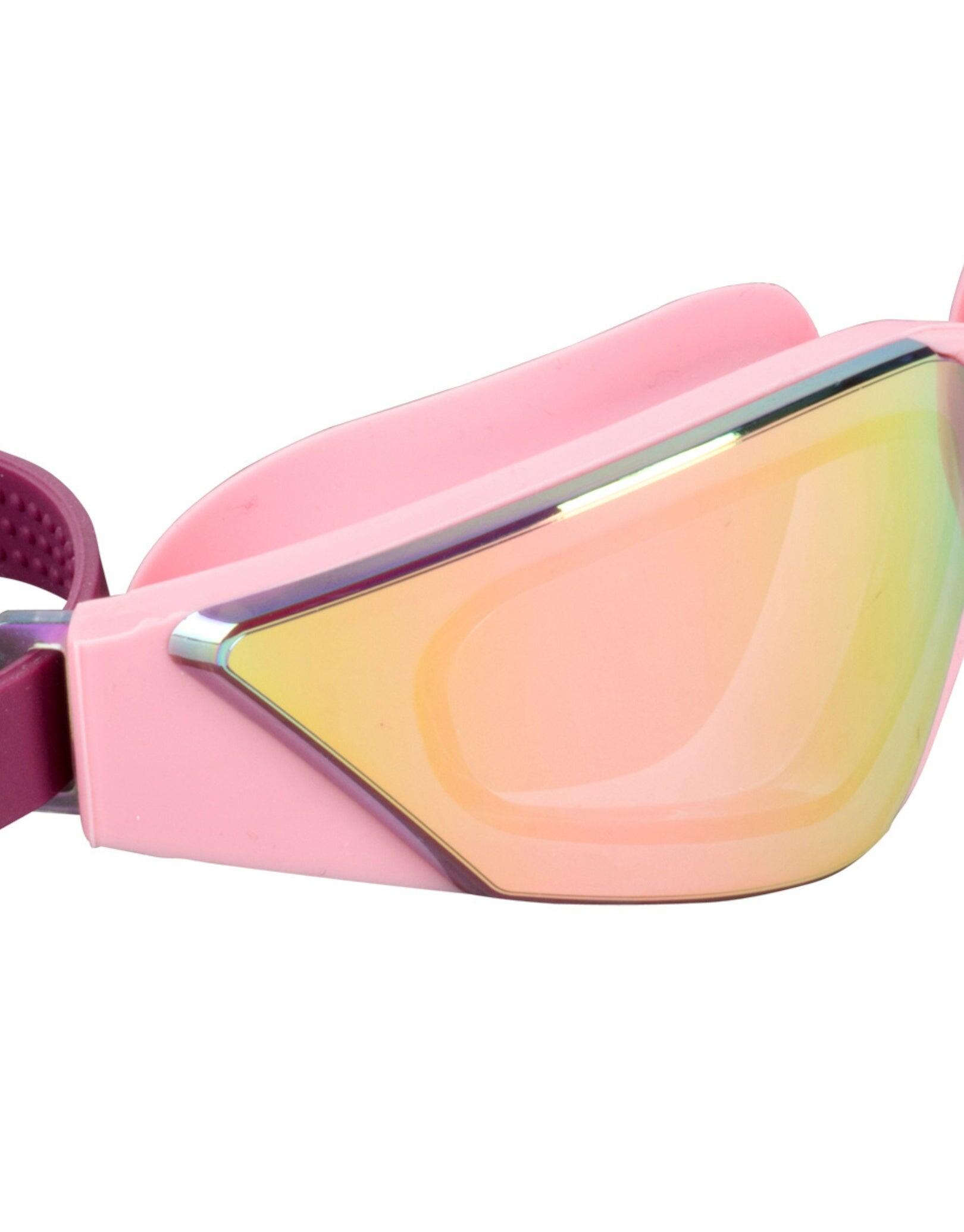 Water Gear Ray Swim Goggles - Anti-Fog, Pink, Comfortable TPE Frame