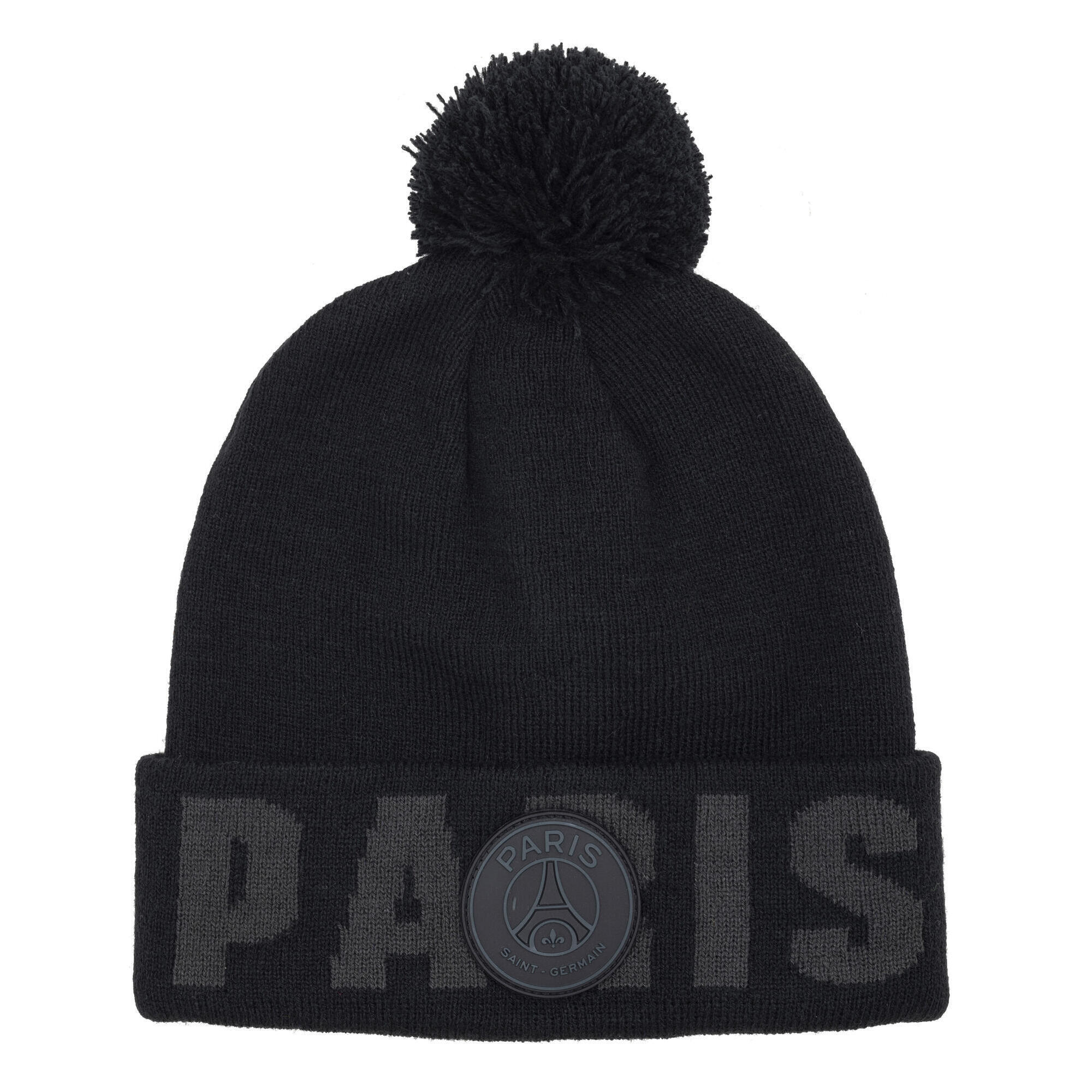 Paris Saint Germain - Bonnet Pompon Psg - Collection Officielle Paris Saint Germain - Bonnet - Noir - Decathlon