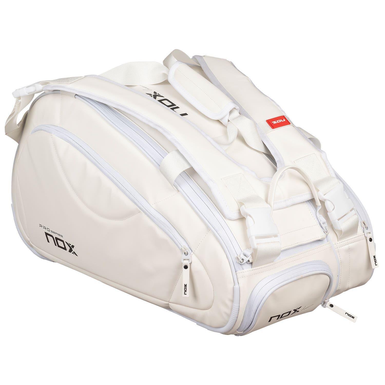 Nox Pro Series Bianco Portaracchette Bpproswhite 4/7