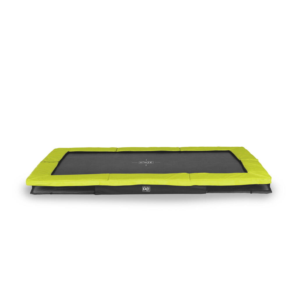 EXIT Silhouette Ground Sports Trampoline 7x10ft – Green