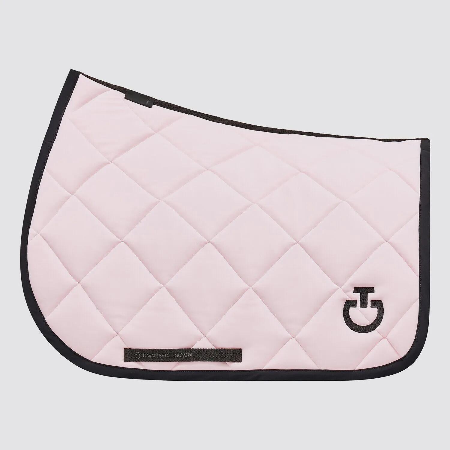 CAVALLERIA TOSCANA Cavalleria Toscana Diamond Quilted Jersey Jumping Zadeldek Roze (2c01)