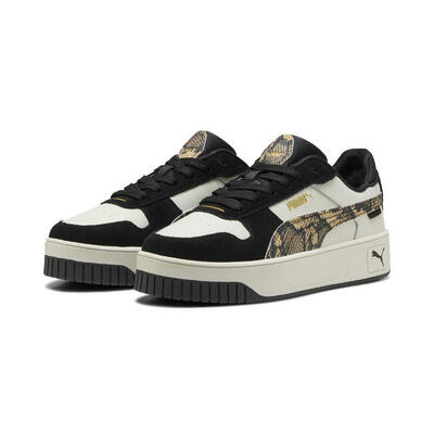 Zapatillas Carina Street Snake Chic Mujer PUMA White Black Alpine Snow