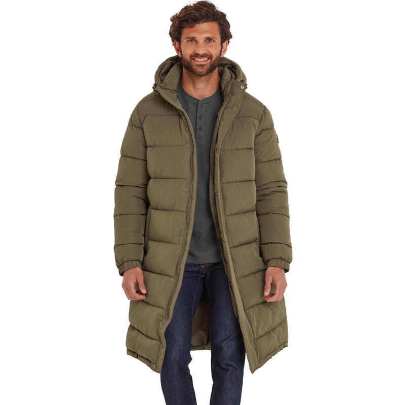 "Langrick" Steppjacke Lang für Herren Khaki