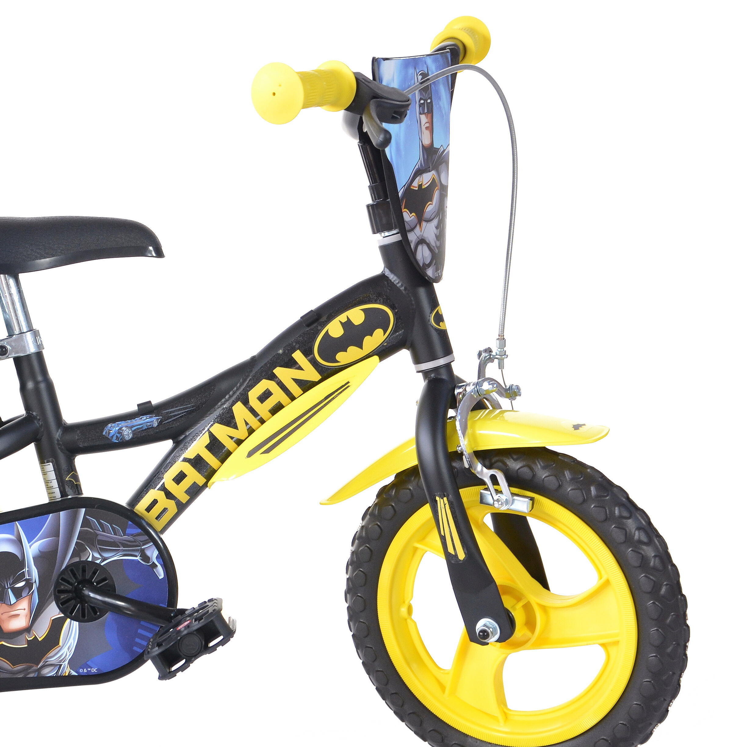 Bicicleta Niños 12 Pulgadas Batman negro 3 años 3/5