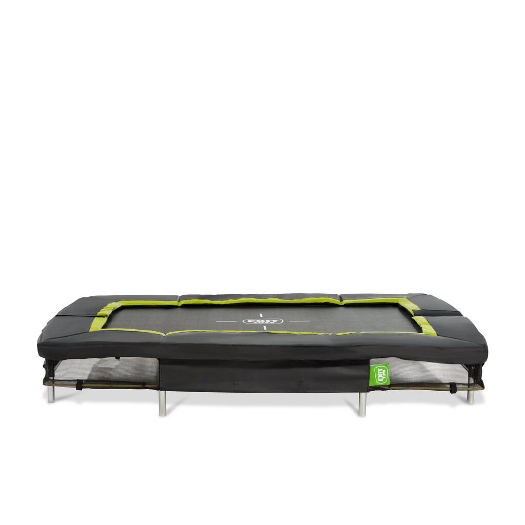 EXIT Silhouette Ground Sports Trampoline 5x7ft – Black