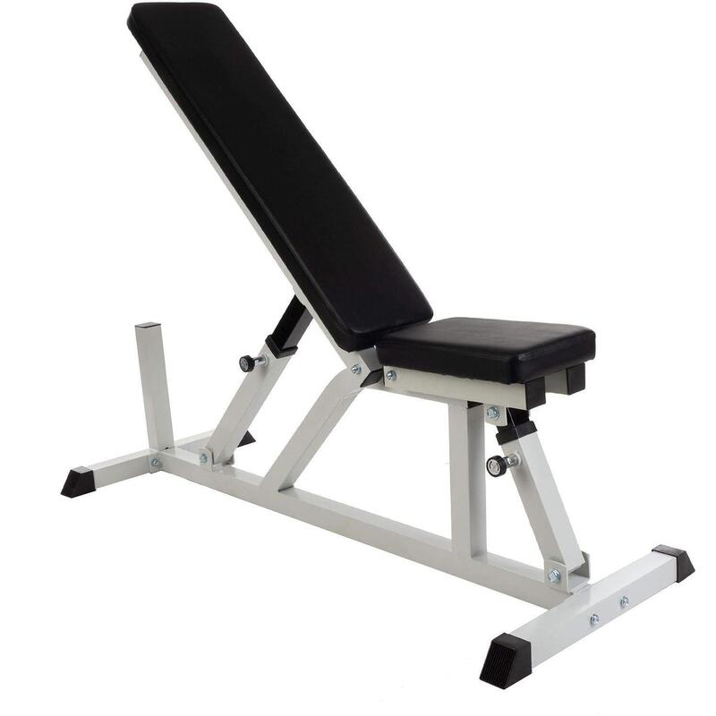 Banca pentru piept 153 x 56 x 138 cm 7 poziții spătar 4 poziții scaun 200 kg