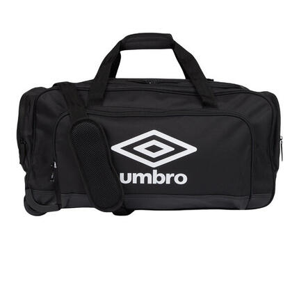 Reisetasche mit Rollen Damen und Herren Schwarz/Weiß M