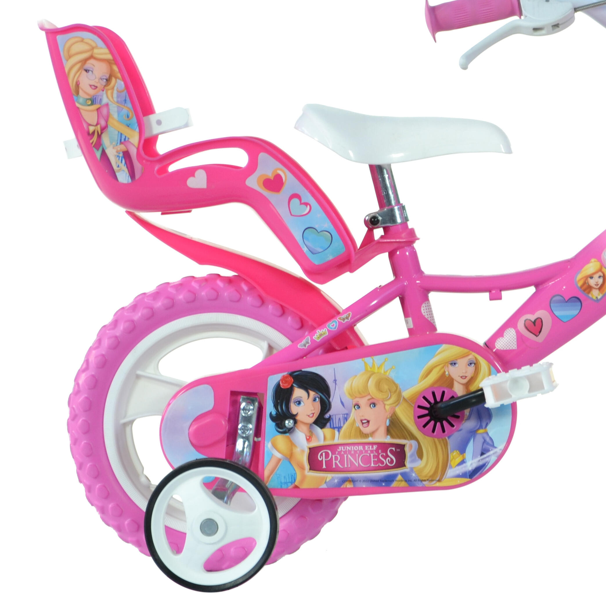 Bicicleta de Menina 12 polegadas Fairytale Princess 3 anos 2/4
