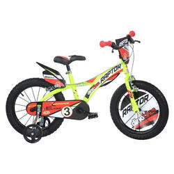 Vélo Enfant 14 Pouces 4-6 Ans Raptor