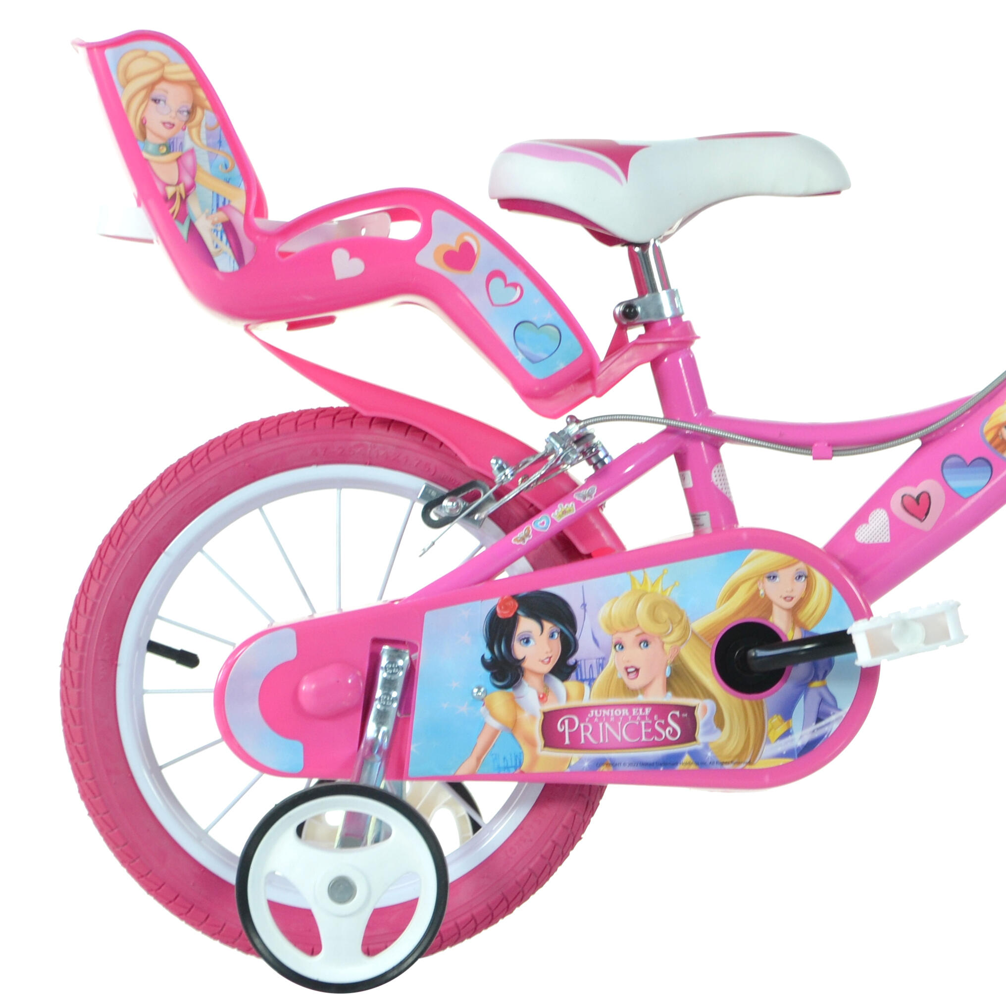 Bicicleta de Menina 16 polegadas Fairytale Princess 5-7 anos 2/4